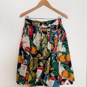 JCrew: Multi Color Skirt